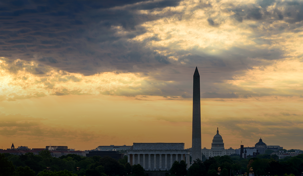 Washington DC skyline