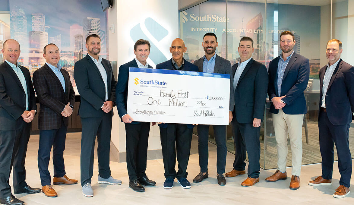 SouthState Donates $1 million to Non-Profit Family First