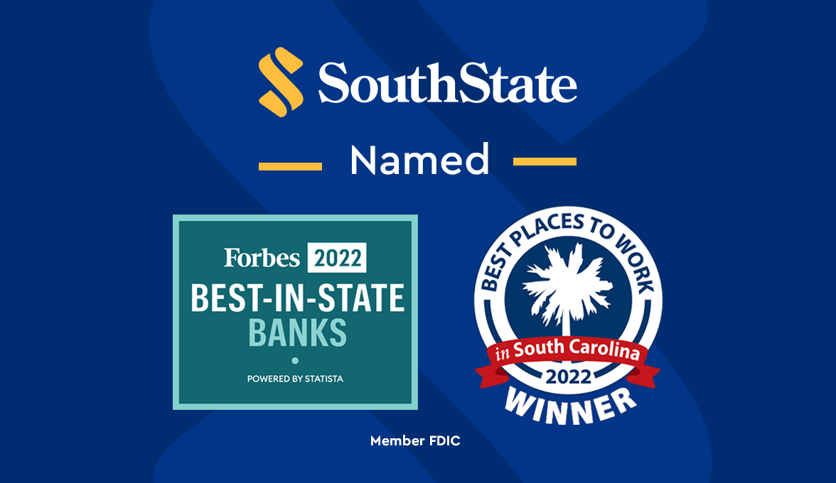SouthState named Forbes Best In State Banks