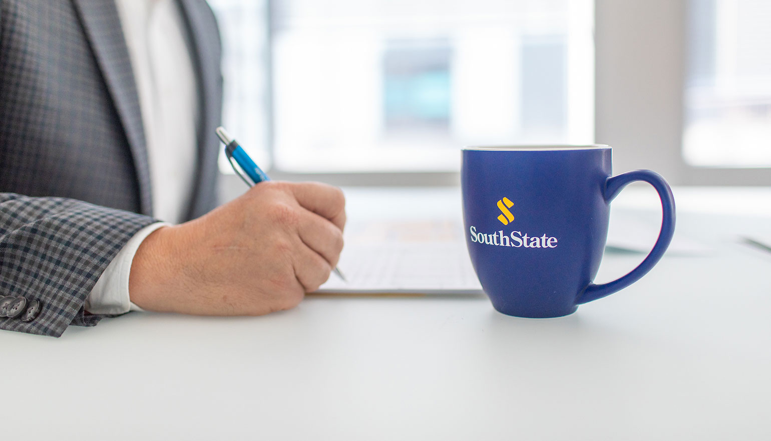 SouthState bank coffee mug