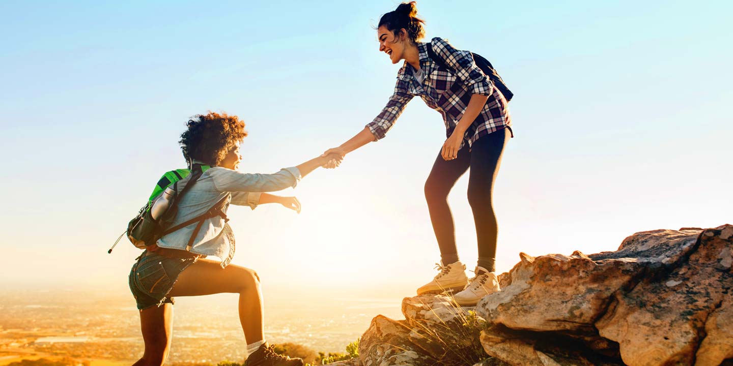 image for friends hiking