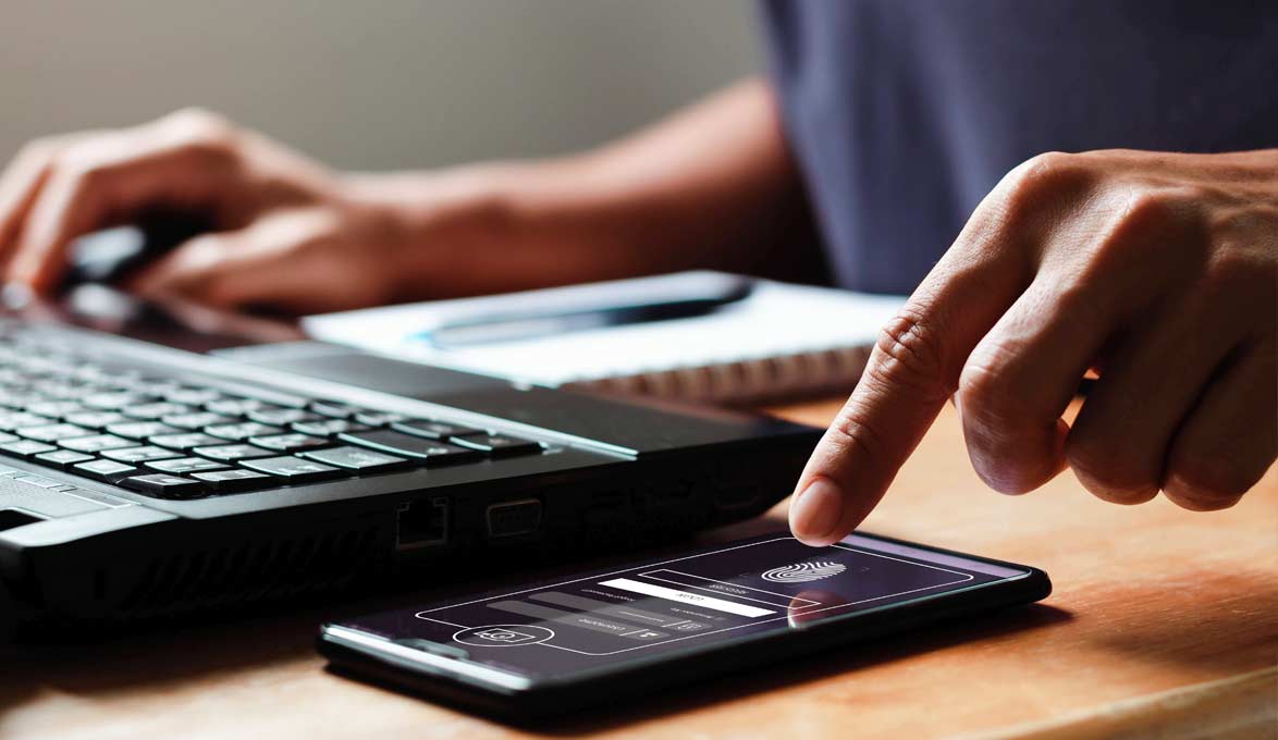 using a computer and keeping fraud in mind