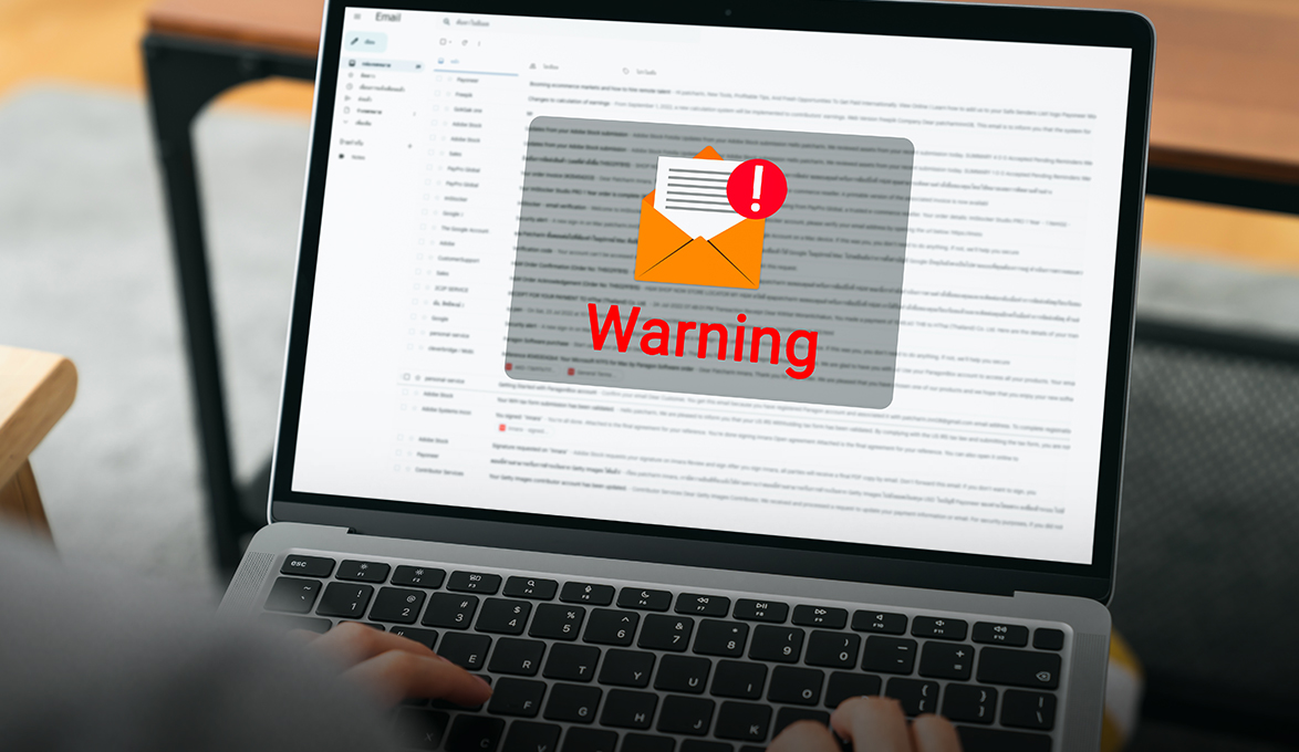 Corporate email fraud warning