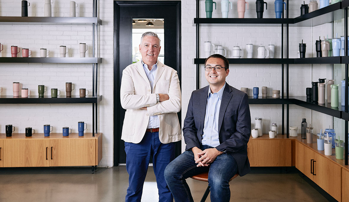 Reduce reusable water bottle founders.