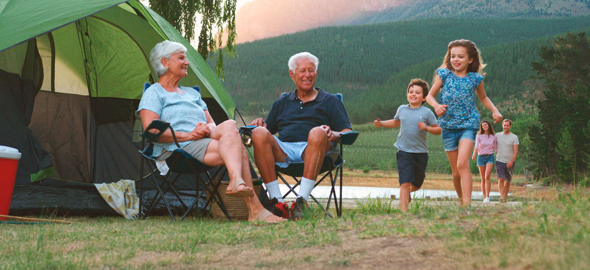 An older couple dancing together and enjoying retirement
