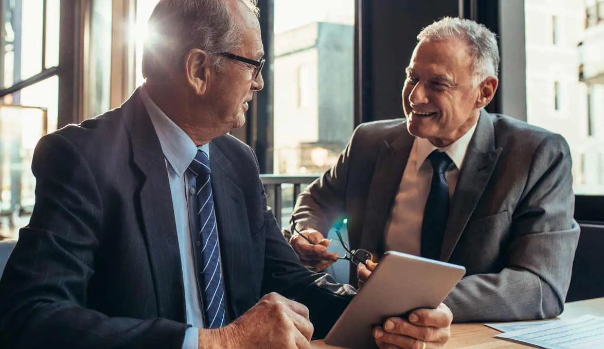 retirement planning with a banker