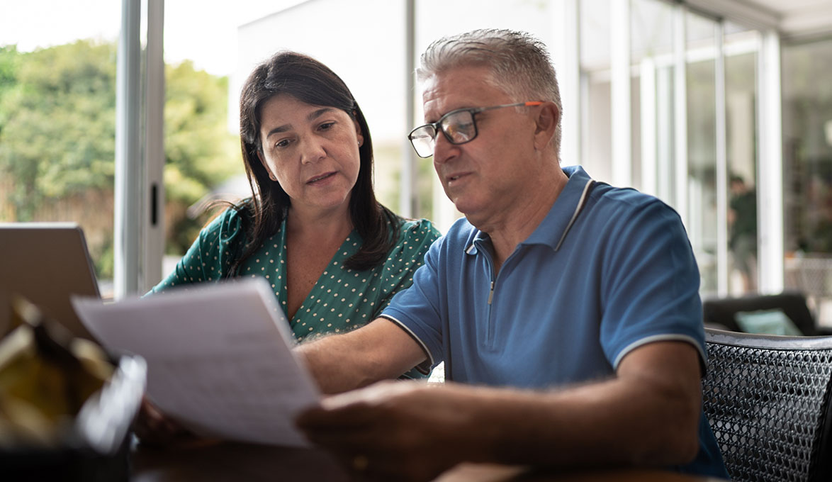 Couple managing an Inheritance