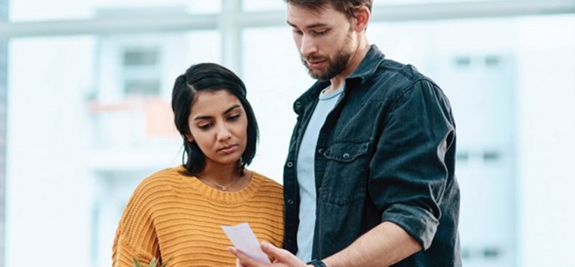 couple concerned about inflation